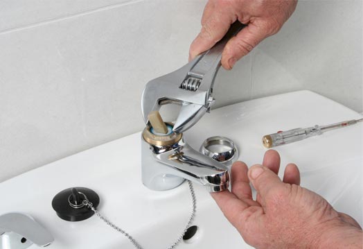 fixing faucet